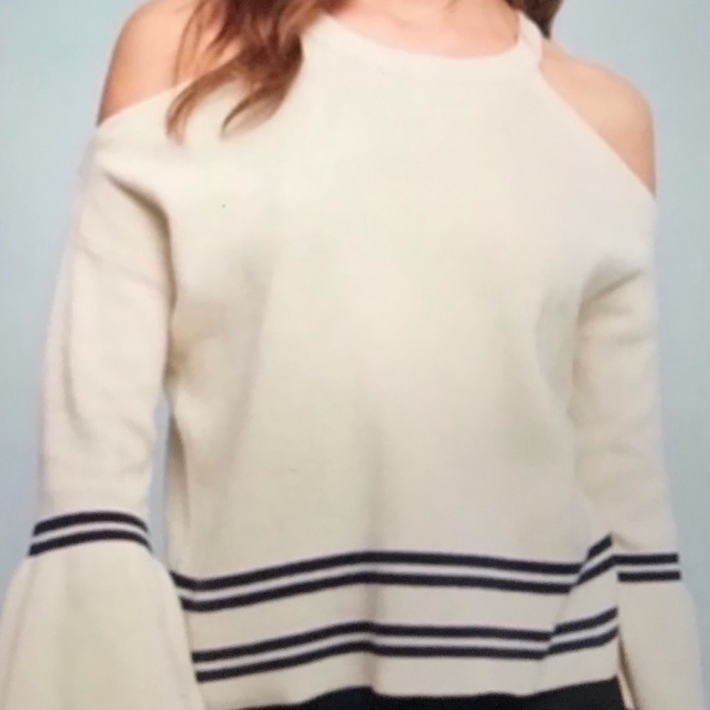 Anthropologie knitted and knotted Sz S sweater